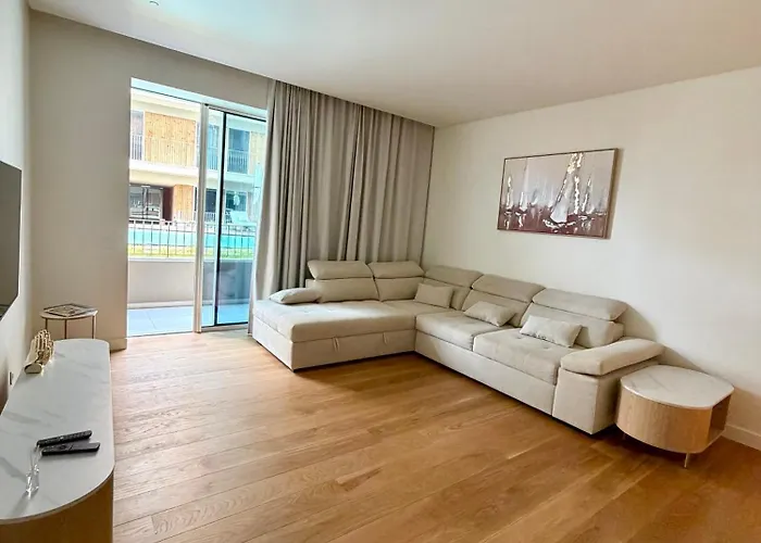 דירה Horizon Beachfront - Pool View, Quarteira Bicas