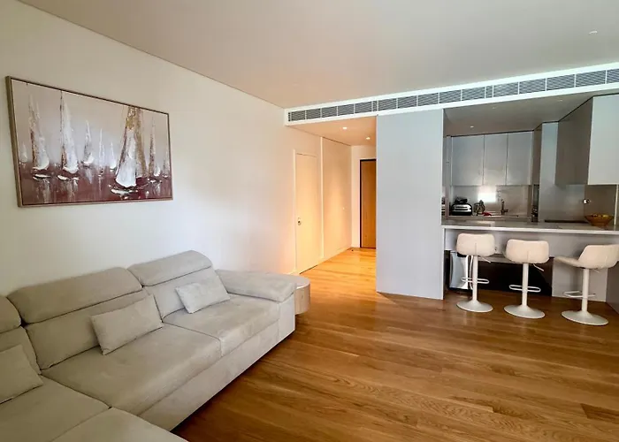 Horizon Beachfront - Pool View, Apartman Quarteira